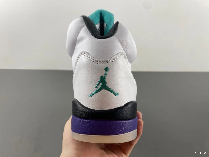 Rep TBK (2013) Jordan Grape 136027-108 Air Retro 5 0814